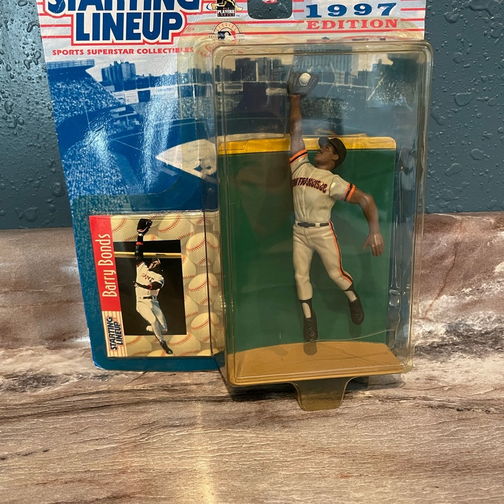 Kenner Starting Line Up 1997 Tenth Year Edition Barry Bonds San Francisco Giants